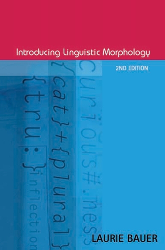 Бумажная книга «Introducing Linguistic Morphology», автор Лори Бауэр - фото №1
