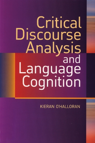 Паперова книга «Critical Discourse Analysis and Language Cognition», автор Кіран О'Галлоран - фото №1