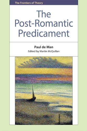 Паперова книга «The Post-Romantic Predicament», автор Поль де Ман - фото №1
