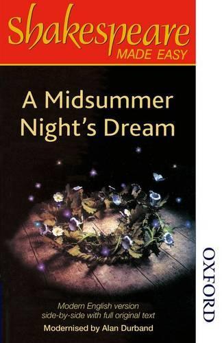 Бумажная книга «Shakespeare Made Easy: A Midsummer Night's Dream», автор Алан Дюрбанд - фото №1