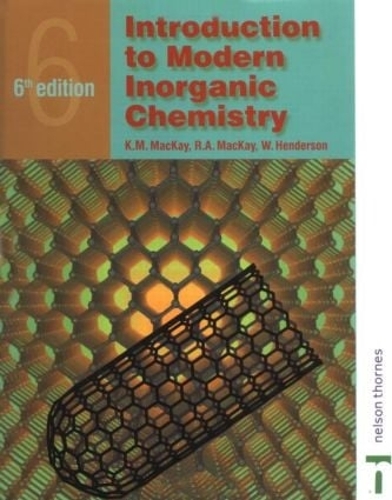 Бумажная книга «Introduction to Modern Inorganic Chemistry, 6th edition», автор Р.А. Маккей - фото №1