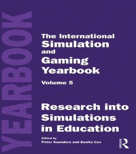 Паперова книга «International Simulation and Gaming Yearbook» - фото №1