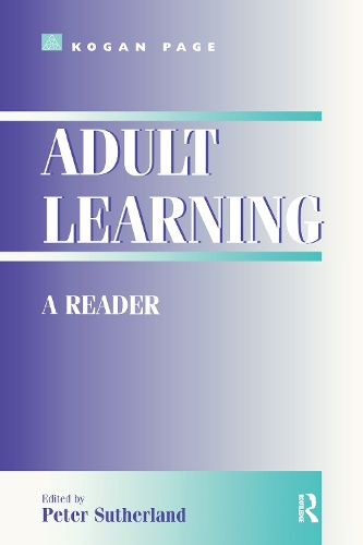 Паперова книга «Adult Learning: a Reader», автор Пітер Сазерленд - фото №1