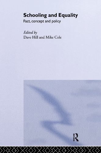 Паперова книга «Schooling and Equality: Fact, Concept and Policy» - фото №1