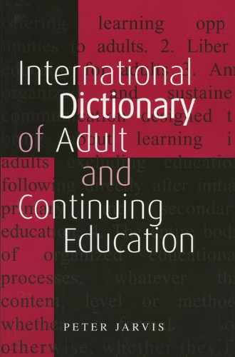 Бумажная книга «An International Dictionary of Adult and Continuing Education», автор Питер Джарвис - фото №1