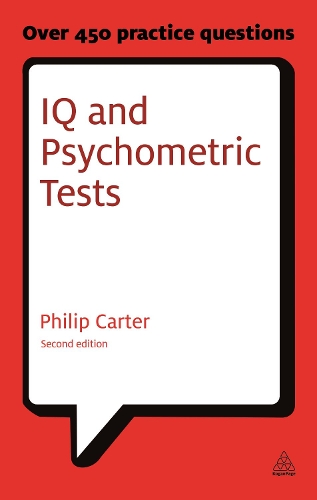 Паперова книга «IQ and Psychometric Tests: Assess Your Personality Aptitude and Intelligence», автор Філіп Картер - фото №1