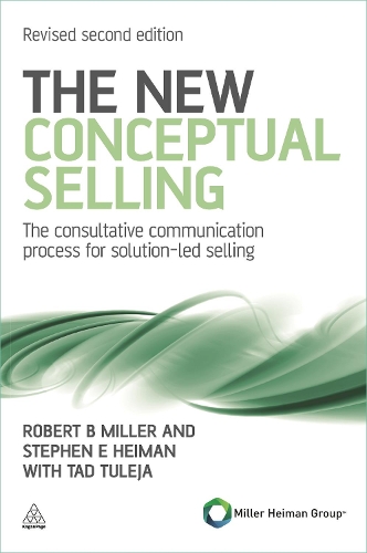 Паперова книга «The New Conceptual Selling: The Consultative Communication Process for Solution-led Selling», автор Стівен Е. Гейман - фото №1