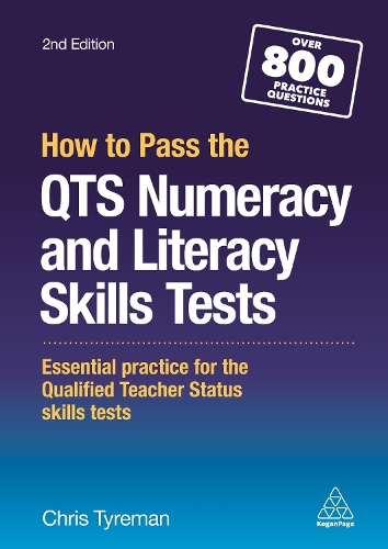 Паперова книга «How to Pass the QTS Numeracy and Literacy Skills Tests: Essential Practice for the Qualified Teacher Status Skills Tests», автор Кріс Джон Тайрман - фото №1