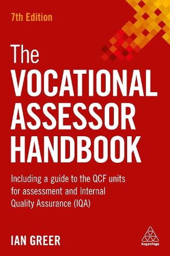 Паперова книга «The Vocational Assessor Handbook: Including a Guide to the QCF Units for Assessment and Internal Quality Assurance (IQA)», автор Ян Грір - фото №1