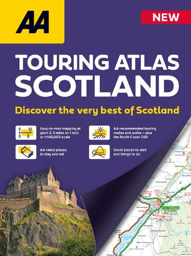 Паперова книга «AA Touring Atlas Scotland» - фото №1