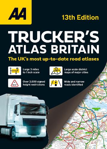 Бумажная книга «AA Trucker's Atlas» - фото №1