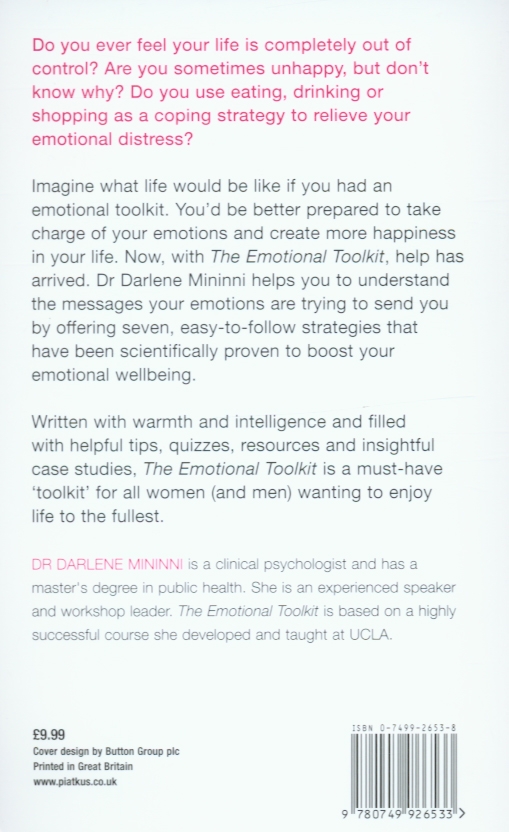 Паперова книга «The Emotional Toolkit», автор Дарлін Мінінні - фото №1