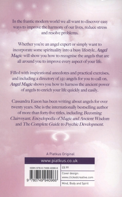 Паперова книга «Angel Magic», автор Кассандра Ізон - фото №1