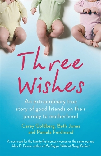Паперова книга «Three Wishes: An extraordinary true story of good friends on their journey to motherhood», авторів Бет Джонс, Кері Голдберг, Памела Фердинанд - фото №1