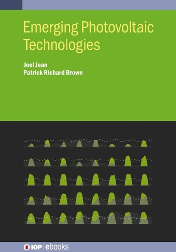 Паперова книга «Emerging Photovoltaic Technologies», авторів Жоель Жан, Патрік Браун - фото №1