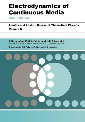 [object Object] «Electrodynamics of Continuous Media: Volume 8», авторів Е.М. Ліфшиць, Л. Д. Ландау, Л. П. Питаєвський - фото №1