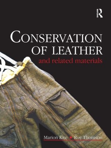 Бумажная книга «Conservation of Leather and Related Materials» - фото №1