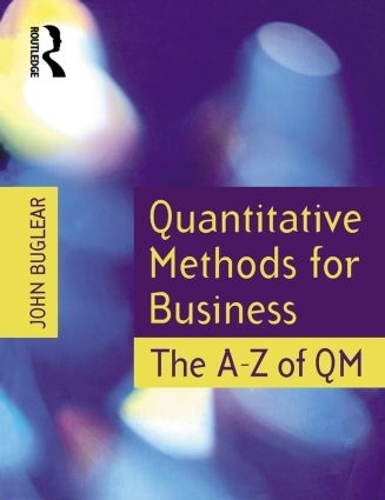 Бумажная книга «Quantitative Methods for Business», автор Джон Баглир - фото №1
