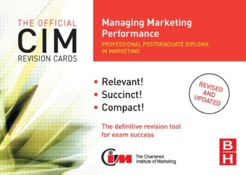 Бумажная книга «CIM Revision Cards Managing Marketing Performance», автор Карен Бимиш - фото №1