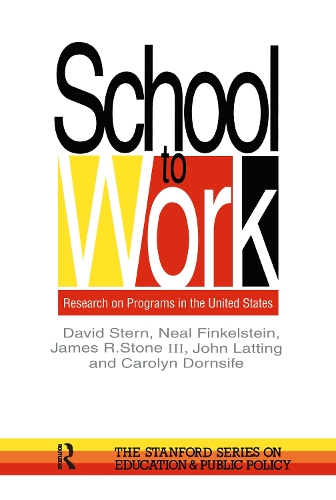 Бумажная книга «School To Work: Research On Programs In The United States», авторов Каролин Дорнсайф, Дэвид Стерн, Джеймс Стоун, Джон Латтинг, Нил Финкельштейн - фото №1