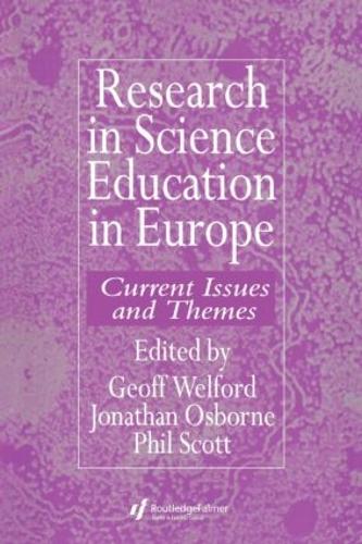 Паперова книга «Research in science education in Europe», авторів Джефф Велфорд, Джонатан Осборн, Філ Скотт - фото №1