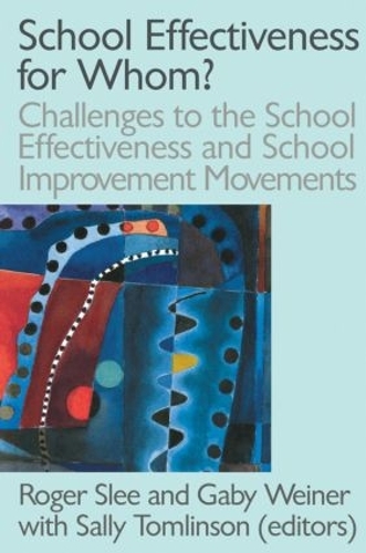 Паперова книга «School Effectiveness for Whom?» - фото №1