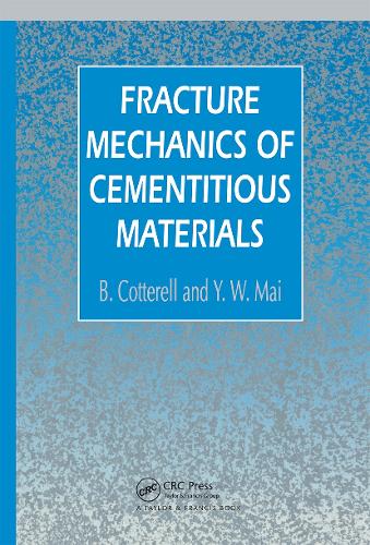 Паперова книга «Fracture Mechanics of Cementitious Materials», авторів Б. Коттерелл, Я.В. Май - фото №1