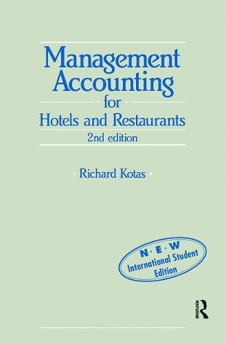 Бумажная книга «Management Accounting for Hotels and Restaurants», автор Ричард Котас - фото №1