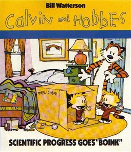 Паперова книга «Scientific Progress Goes "Boink": Calvin & Hobbes Series: Book Nine», автор Білл Уоттерсон - фото №1