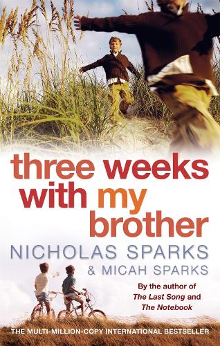 Паперова книга «Three Weeks With My Brother», авторів Міка Спаркс, Ніколас Спаркс - фото №1