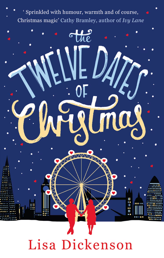 Паперова книга «The Twelve Dates of Christmas», автор Ліза Дікенсон - фото №1