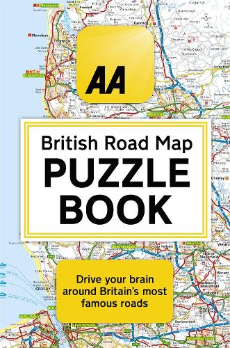 Паперова книга «The AA British Road Map Puzzle Book: These highly-addictive brain games will make you a mapping mastermind», автор Хелен Броклхерст - фото №1