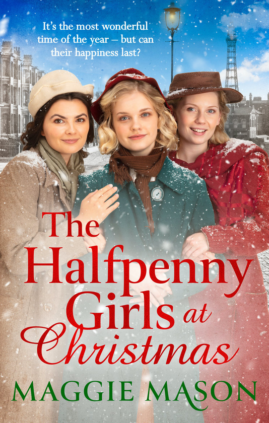 Паперова книга «The Halfpenny Girls at Christmas», автор Меггі Мейсон - фото №1