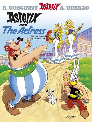 Бумажная книга «Asterix: Asterix and The Actress: Album 31», автор Альберт Удерзо - фото №1