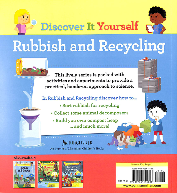 [object Object] «Discover It Yourself. Rubbish and Recycling», авторів Саллі Морган, Розі Гарлоу - фото №2 - мініатюра