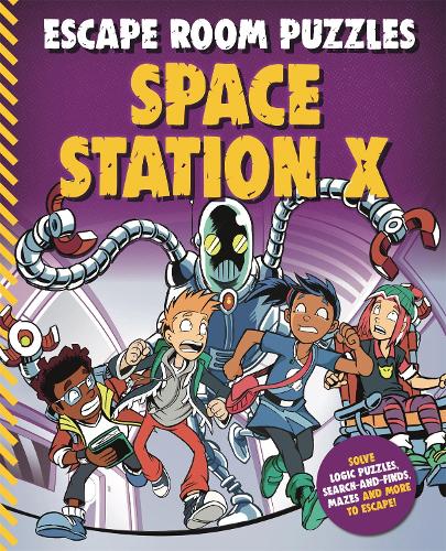 Бумажная книга «Escape Room Puzzles: Space Station X», автор Kingfisher - фото №1
