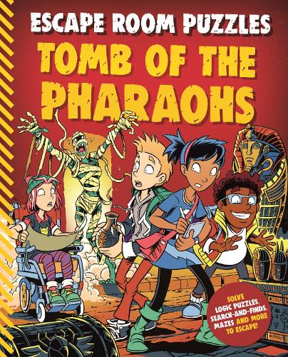 Бумажная книга «Escape Room Puzzles: Tomb of the Pharaohs», автор Kingfisher - фото №1