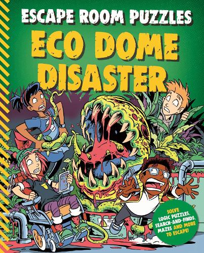 Бумажная книга «Escape Room Puzzles: Eco Dome Disaster», автор Kingfisher - фото №1