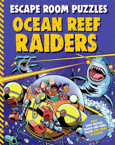 Бумажная книга «Escape Room Puzzles: Ocean Reef Raiders», автор Kingfisher - фото №1