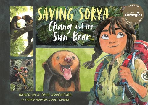 Паперова книга «Saving Sorya – Chang and the Sun Bear», автор Нгуєн Тхі Тху Транг - фото №1