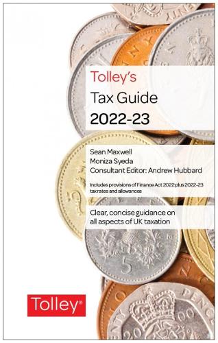 Бумажная книга «Tolley's Tax Guide 2022-23», авторов Клэр Хейс, Рут Ньюман - фото №1