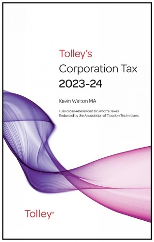 Паперова книга «Tolley's Corporation Tax 2023-24 Main Annual», автор Кевін Волтон - фото №1