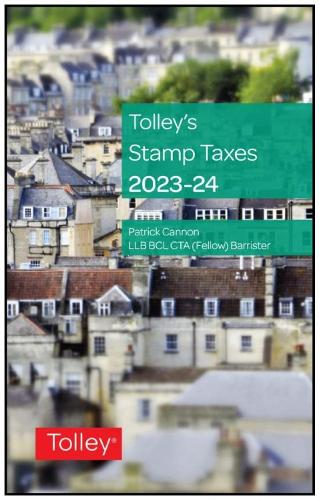 Бумажная книга «Tolley's Stamp Taxes 2023-24», автор Патрик Кэннон - фото №1