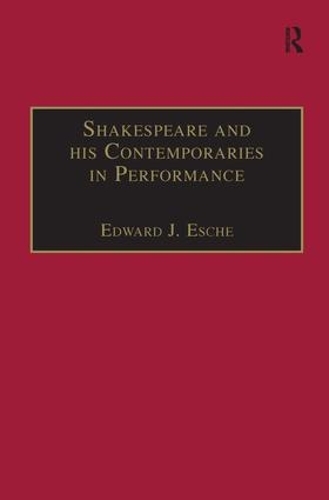 Паперова книга «Shakespeare and his Contemporaries in Performance» - фото №1