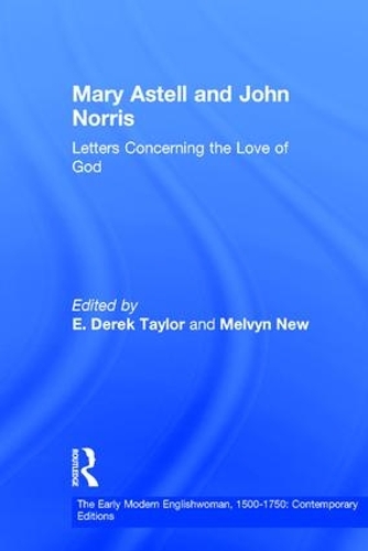 Бумажная книга «Mary Astell and John Norris: Letters Concerning the Love of God», автор Мелвин Нью - фото №1