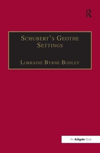Бумажная книга «Schubert's Goethe Settings», автор Лоррейн Бирн Бодли - фото №1