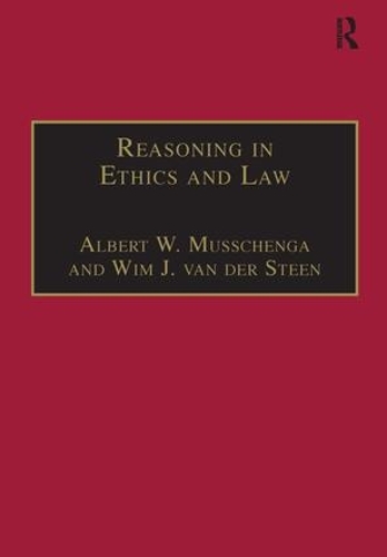 Паперова книга «Reasoning in Ethics and Law: The Role of Theory Principles and Facts», авторів Альберт В. Мушенга, Вім Й. ван дер Стін - фото №1