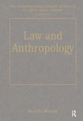 Бумажная книга «Law and Anthropology» - фото №1