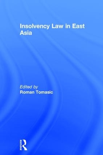 Бумажная книга «Insolvency Law in East Asia» - фото №1