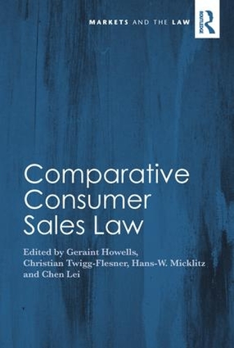 Паперова книга «Comparative Consumer Sales Law» - фото №1